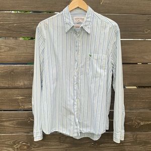 Striped button-down